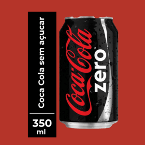 Coca Cola zero açúcar 350ml
