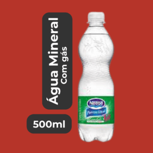 Água Mineral com Gás 500ml