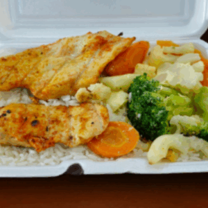 Filé de frango Fitness + Salada grátis