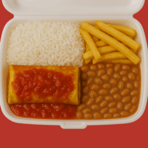 Panqueca de Carne + Salada Grátis